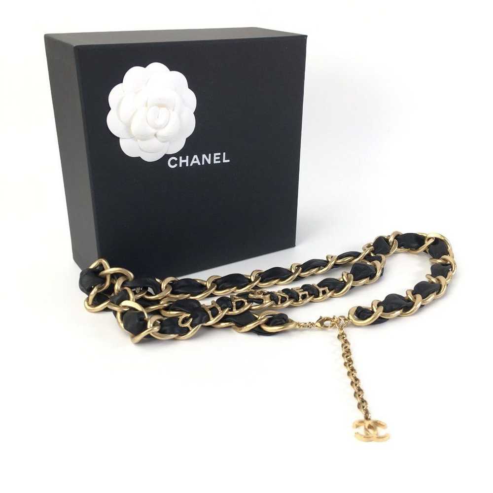 Chanel Chanel Woven CC Belt - image 3