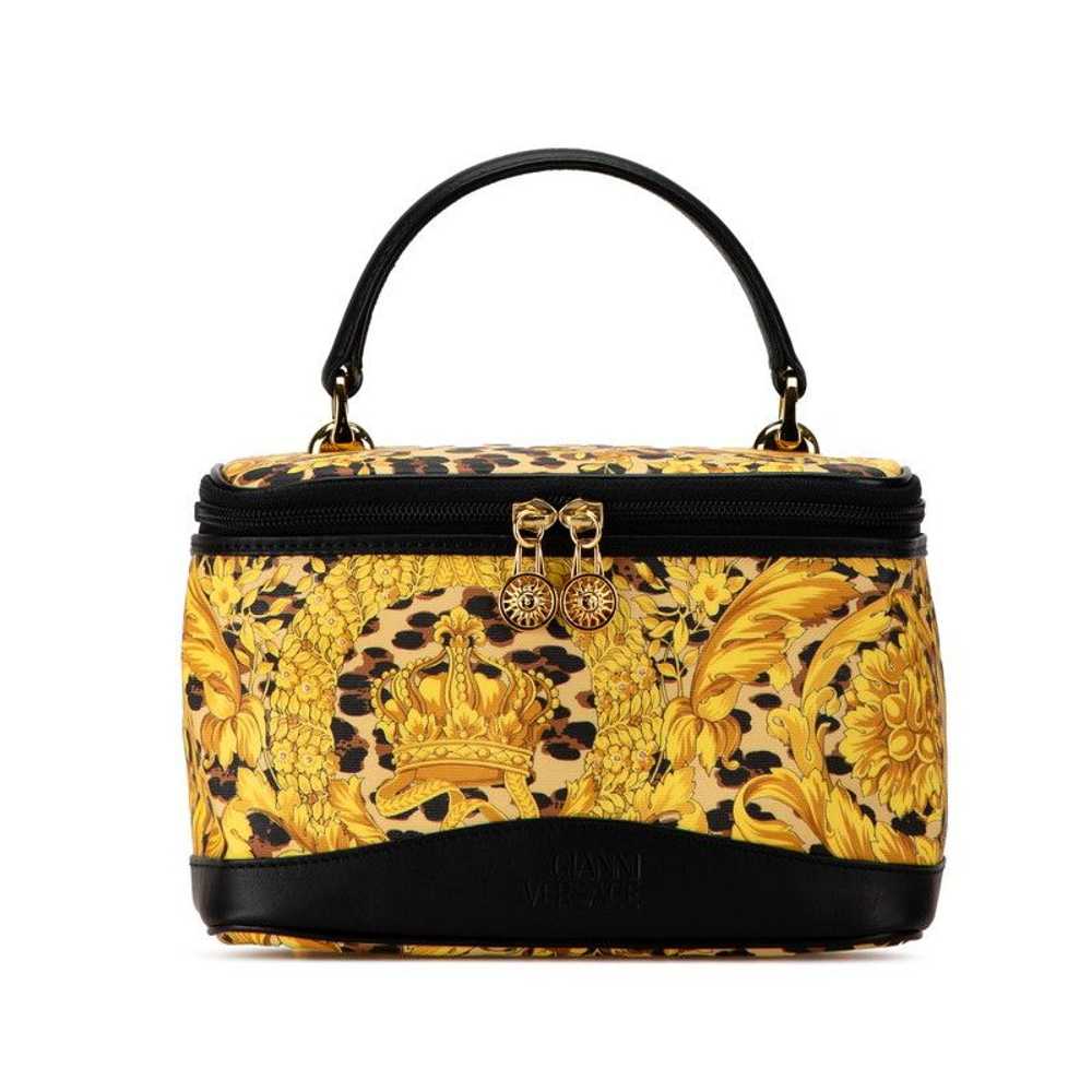 Versace Versace Versace Sunburst Vanity Bag PVC L… - image 1