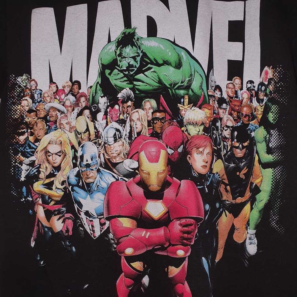 Vintage Y2K Marvel Universe Character S T-Shirt I… - image 2