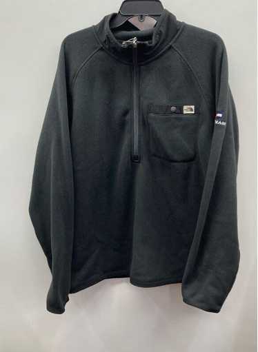 The North Face Men Black Heather Pullover Jacket S