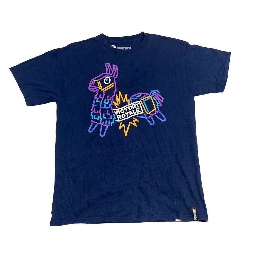 Fortnite Llama Victory Royale Graphic Tee Thrifte… - image 1