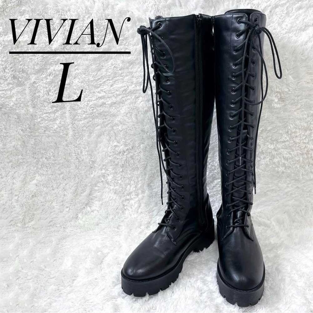 Excellent item ✨ VIVIAN Thick-soled Knit Lace-up … - image 1