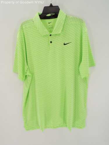 Nike Golf Men's Dri-Fit Polo Shirt Lime Green Siz… - image 1