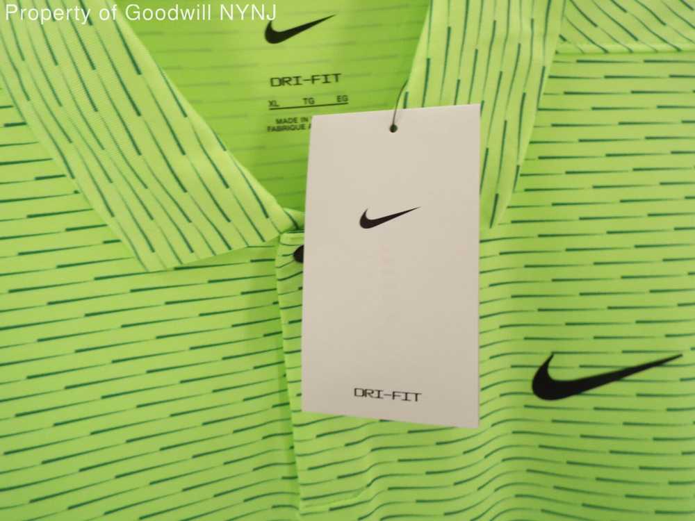 Nike Golf Men's Dri-Fit Polo Shirt Lime Green Siz… - image 4