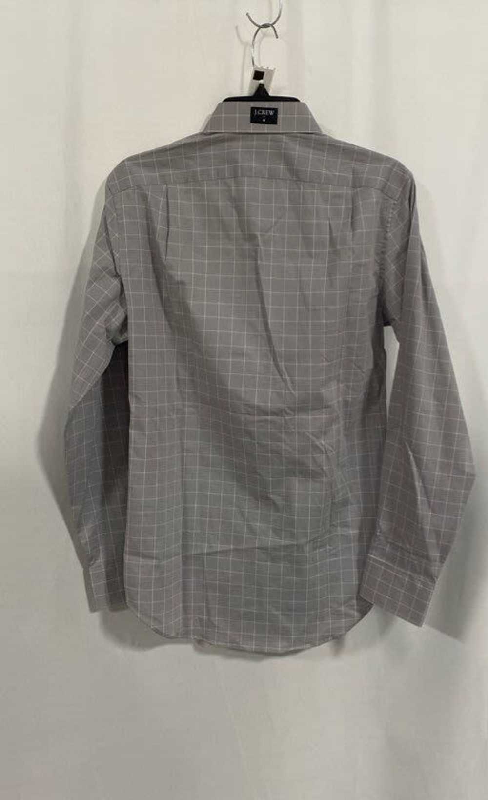 NWT J.Crew Mens Gray Check Long Sleeve Collared B… - image 2