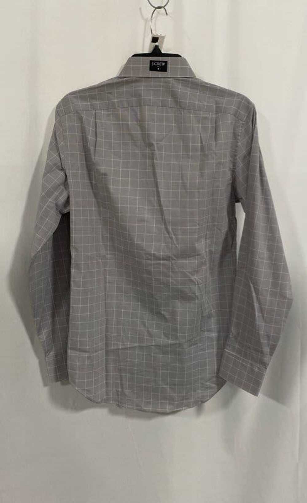 NWT J.Crew Mens Gray Check Long Sleeve Collared B… - image 3