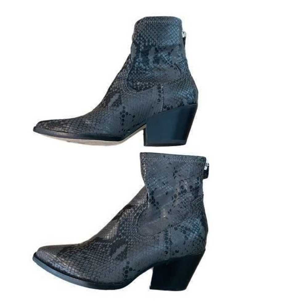 Dolce Vita Shanta Snake Skin Bootie - image 1