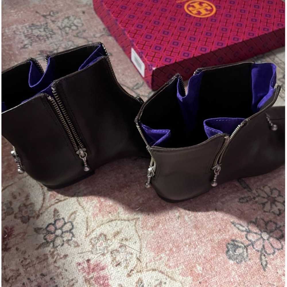 Tory Burch Leather ankle boots - image 6