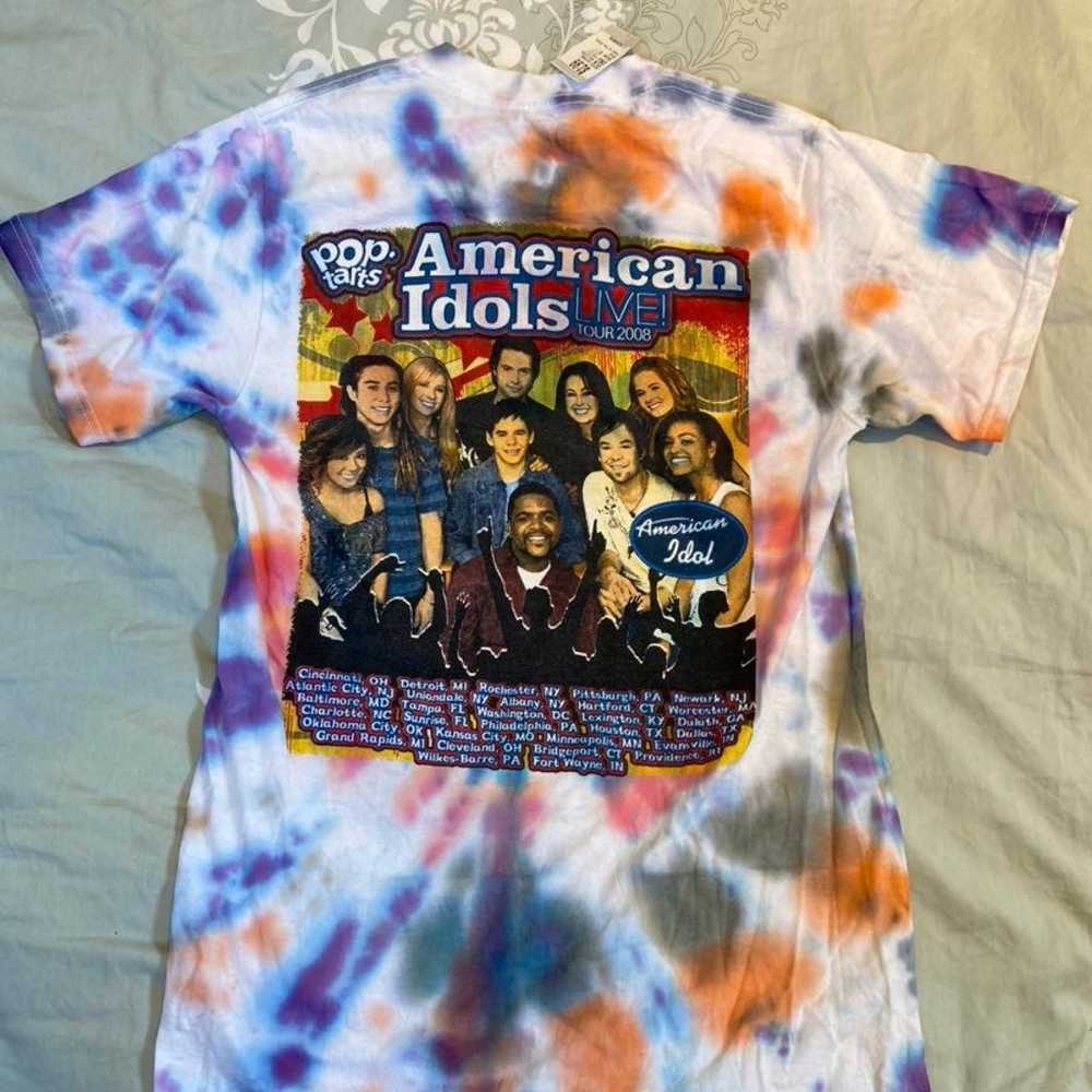 American Idol Live Tour 2008 T Shirt - image 2