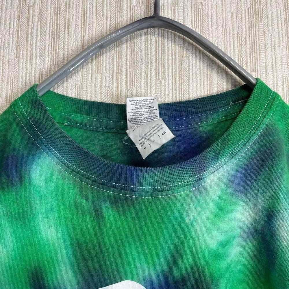 C909 【GILDAN】 Short-sleeved Tie-dye Print T-shirt… - image 4