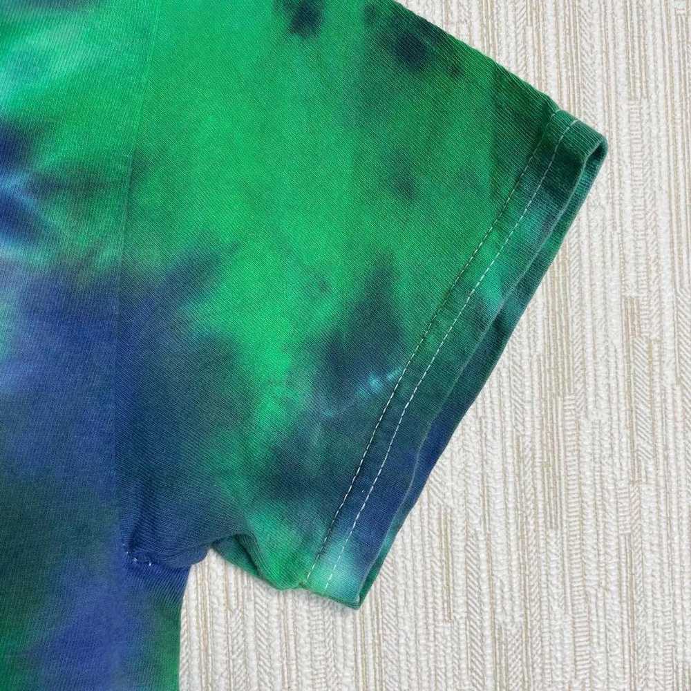 C909 【GILDAN】 Short-sleeved Tie-dye Print T-shirt… - image 8