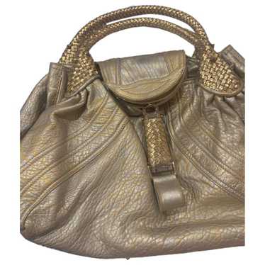 Fendi Forever Bauletto leather handbag - image 1