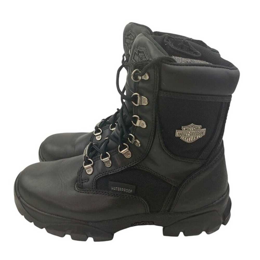 *Harley Davidson Boot Womens Size 8 Black Leather… - image 3