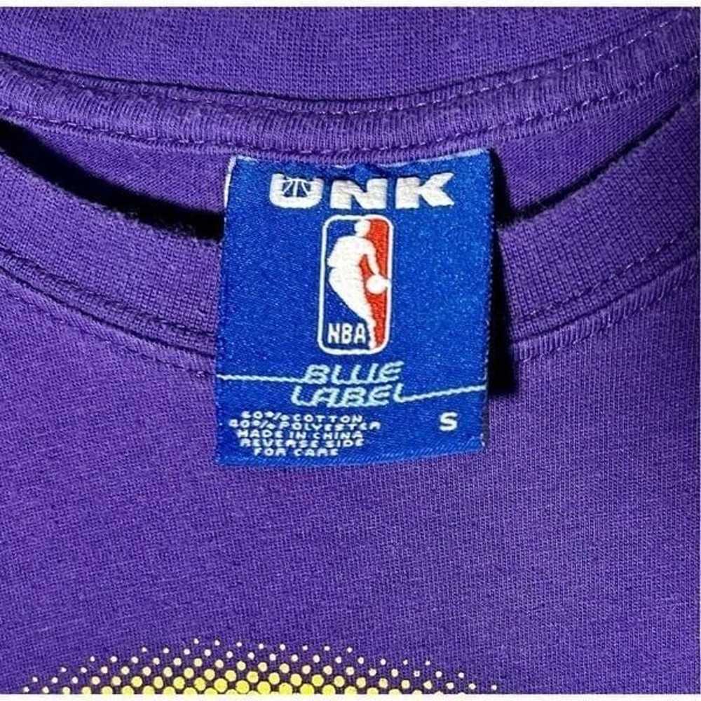 Vintage Los Angeles Lakers UNK NBA Blue Label Pur… - image 4