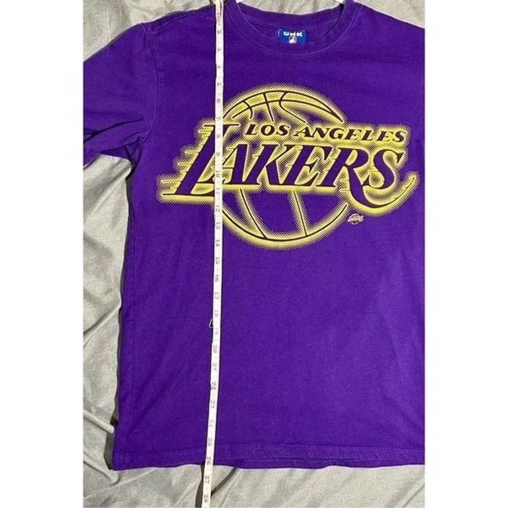 Vintage Los Angeles Lakers UNK NBA Blue Label Pur… - image 7