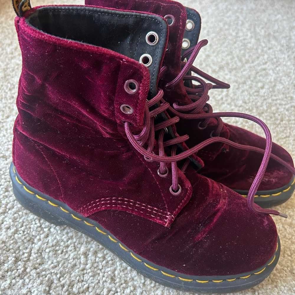 Dr. Martens 1460 Pascal Cherry ‘Page’ Limited Red… - image 1