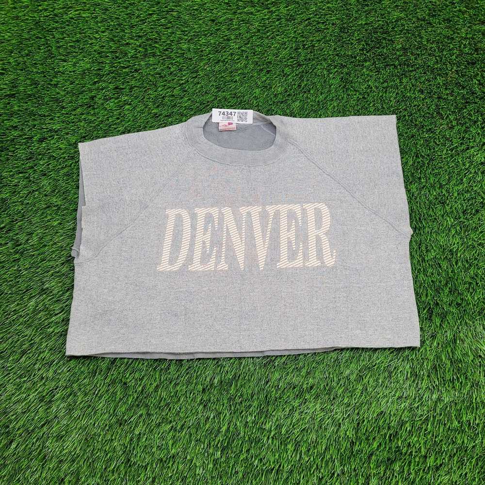 Vintage Vintage Denver Cropped Sweatshirt Womens … - image 1