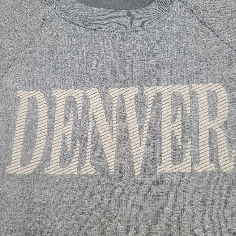 Vintage Vintage Denver Cropped Sweatshirt Womens … - image 8