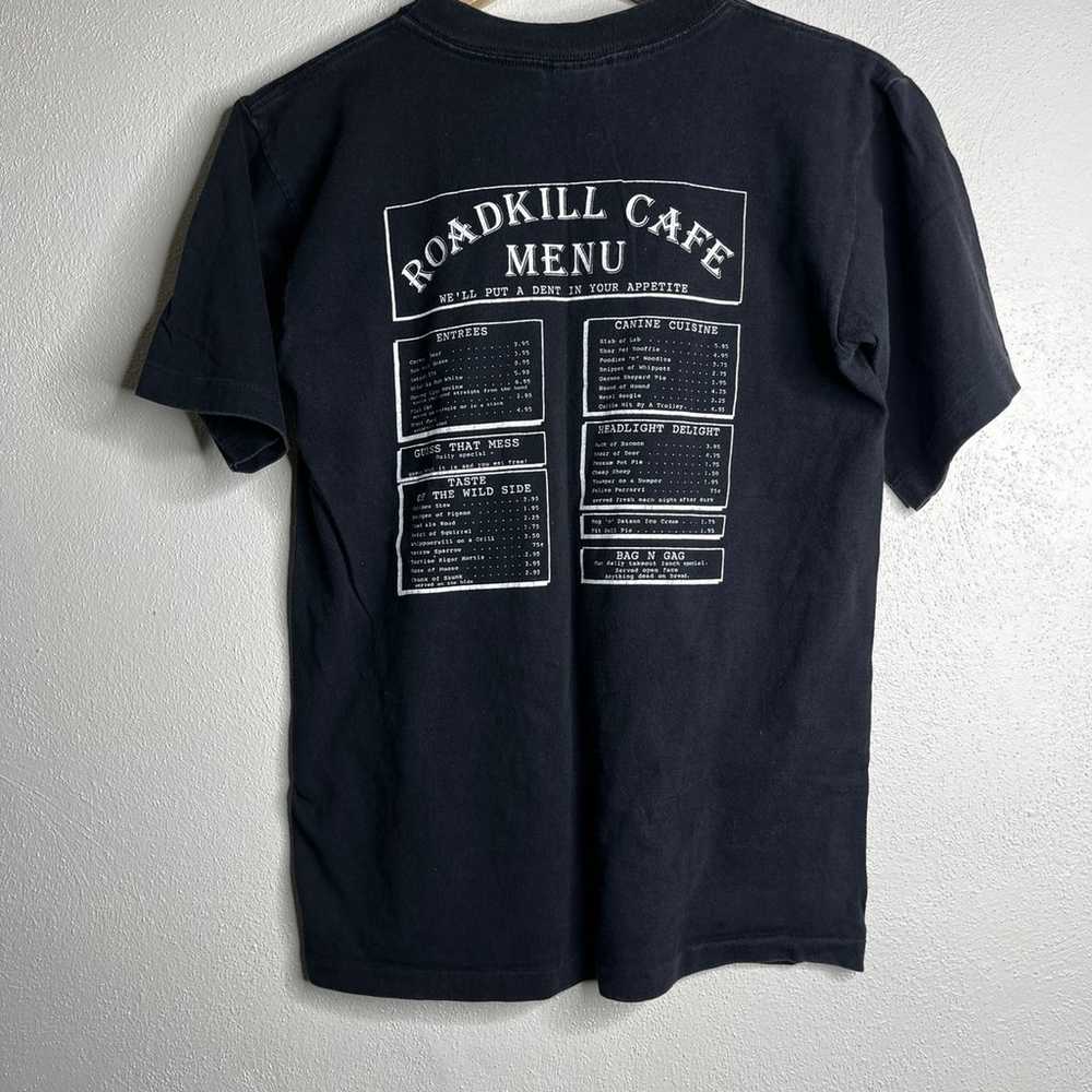 Vintage roadkill cafe short sleeve t shirt men’s … - image 2