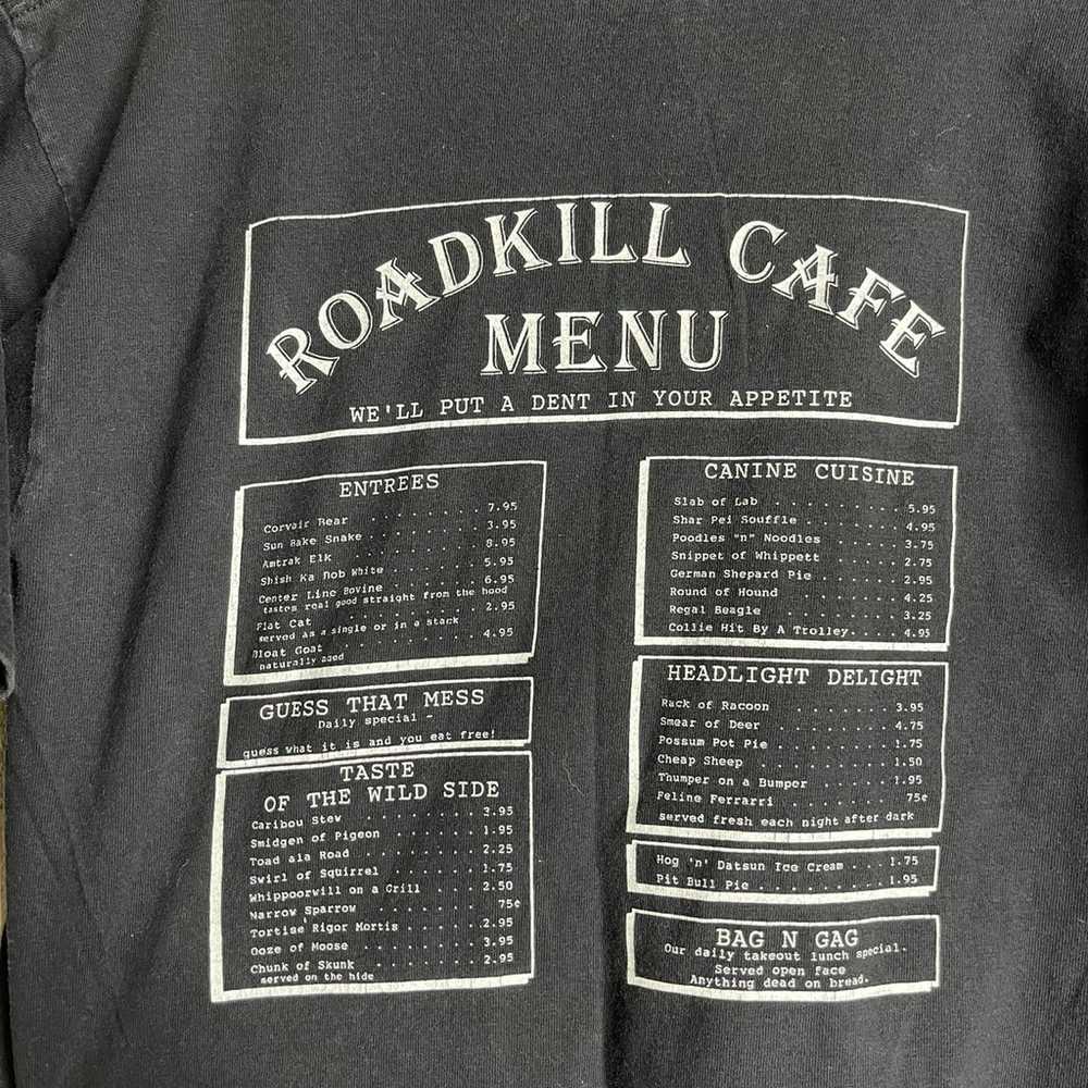 Vintage roadkill cafe short sleeve t shirt men’s … - image 5