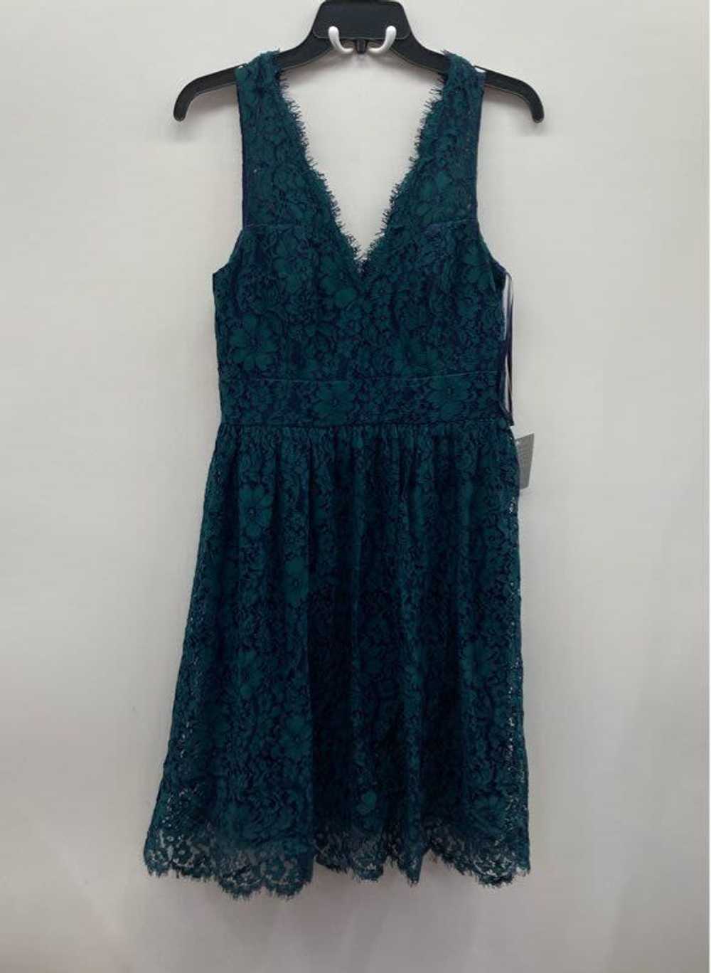 Eliza J Women Green Formal Dress Sz 8 NWT - image 1