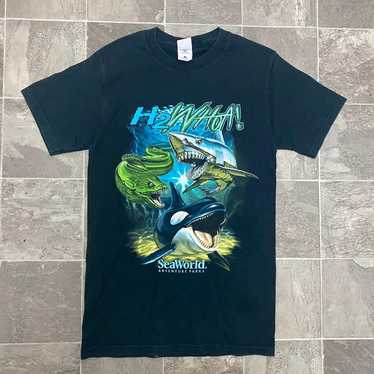 Mens vintage sea world adventure parks H2woah big… - image 1