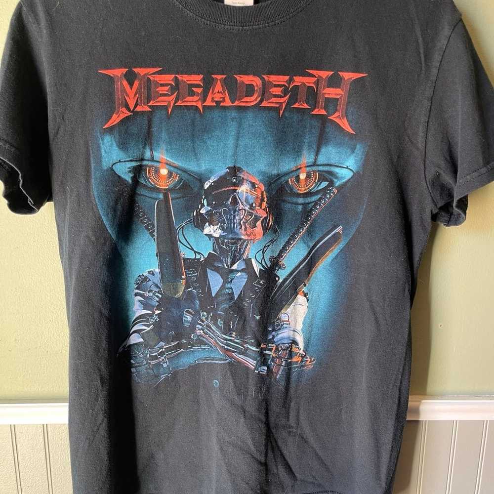 megadeth tour shirt men’s size small - image 1