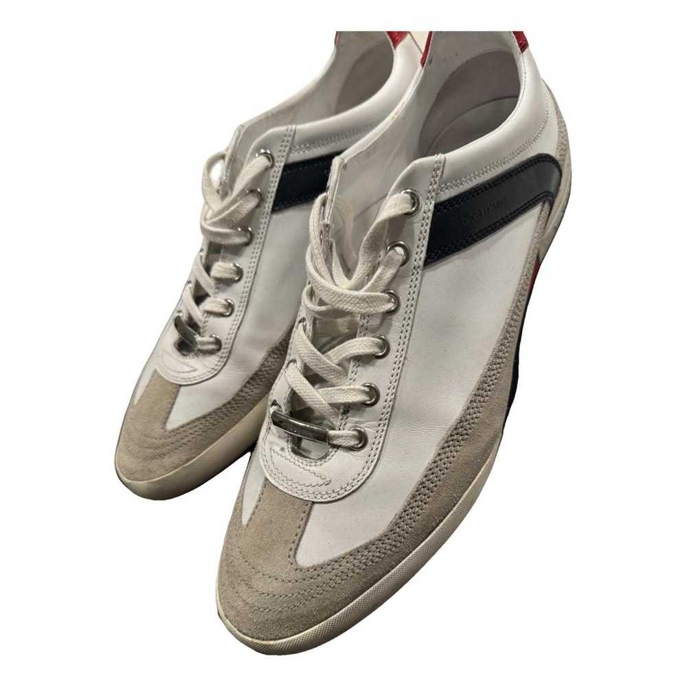 Dior Homme Leather low trainers - image 1