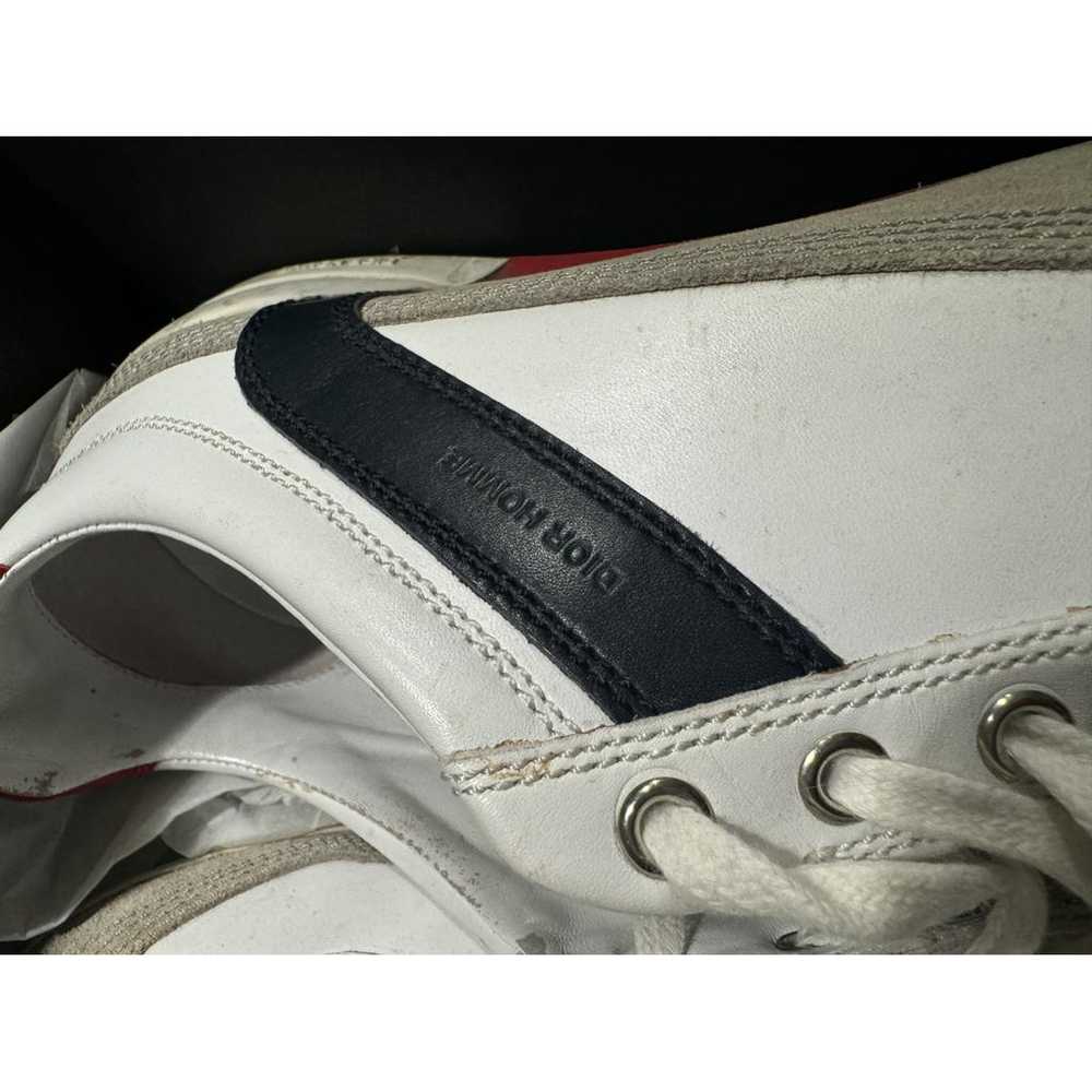 Dior Homme Leather low trainers - image 2