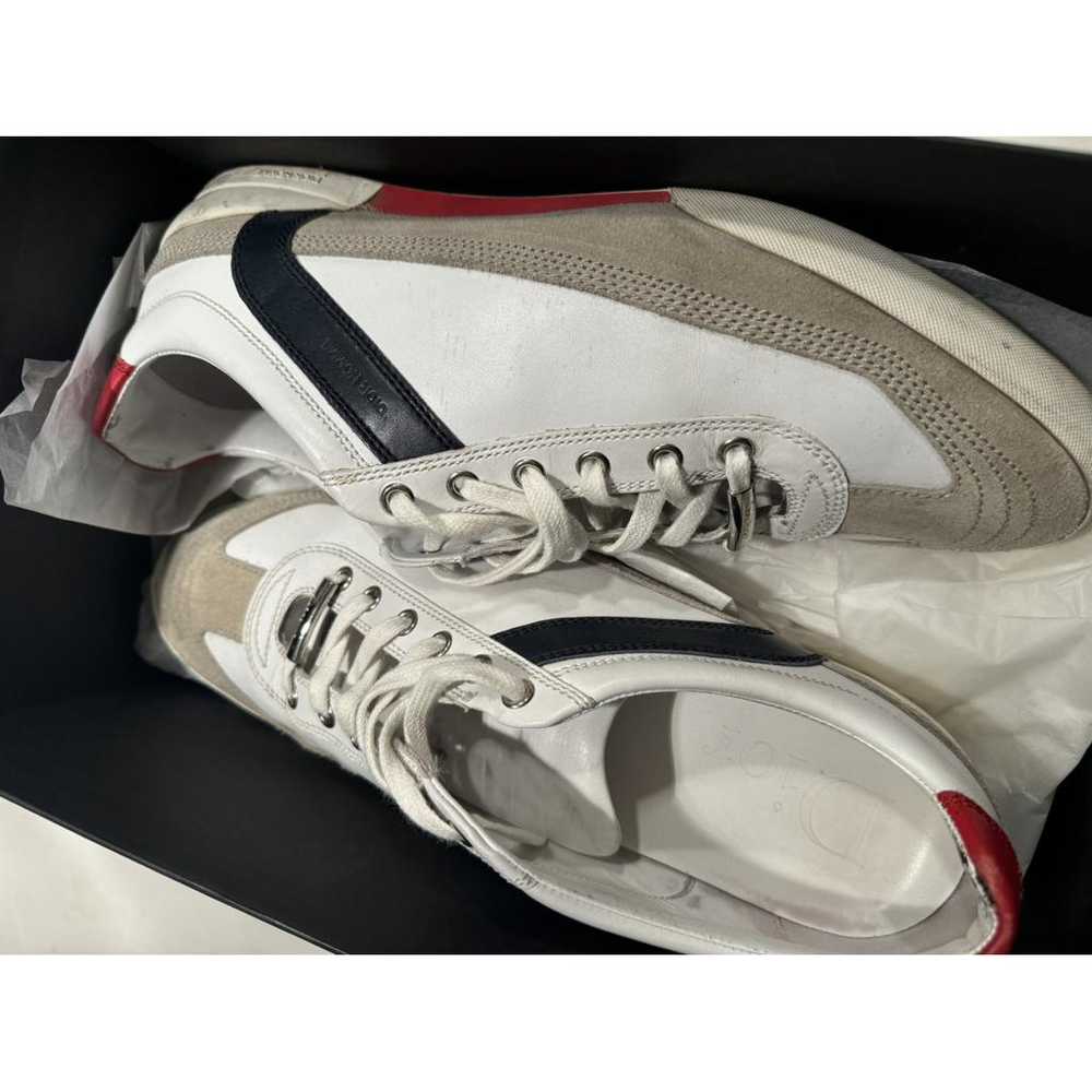 Dior Homme Leather low trainers - image 3