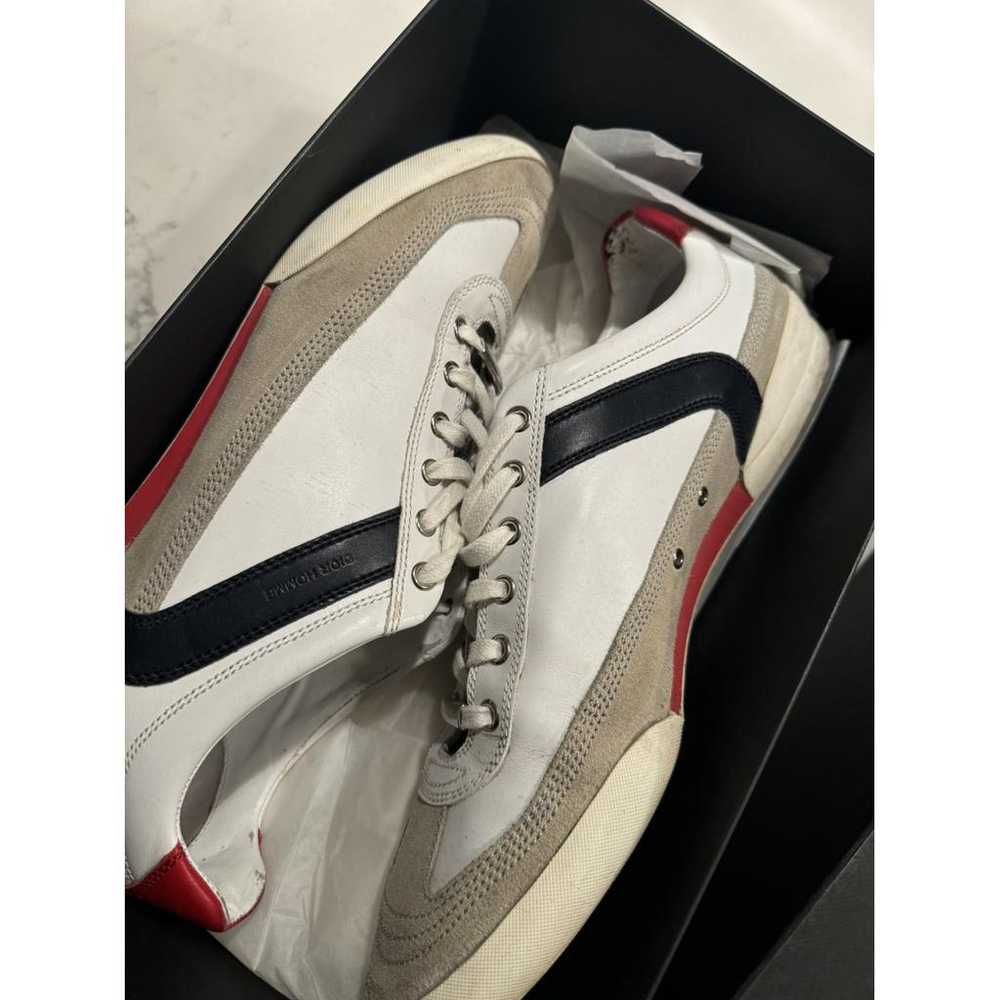 Dior Homme Leather low trainers - image 6