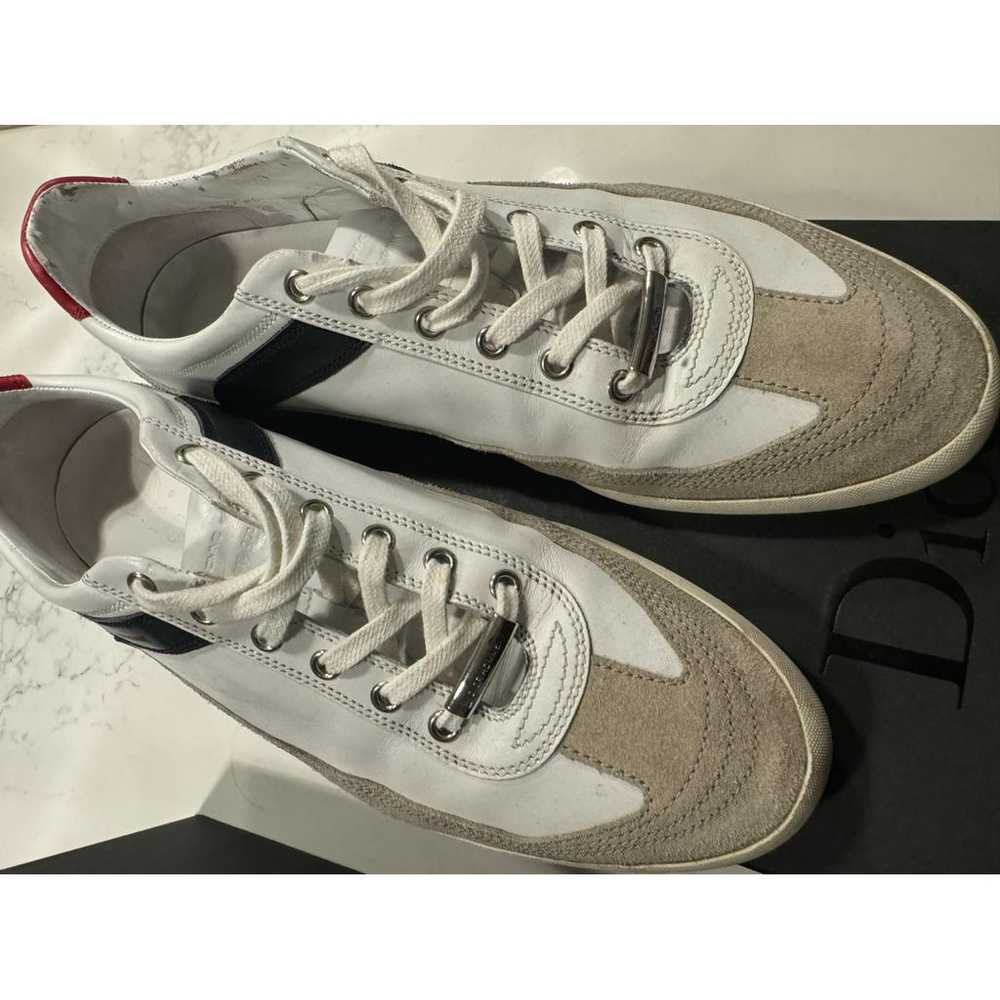 Dior Homme Leather low trainers - image 8