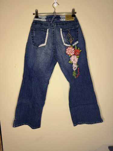 Streetwear Y2K Phat Baby Graphic Denim Jeans