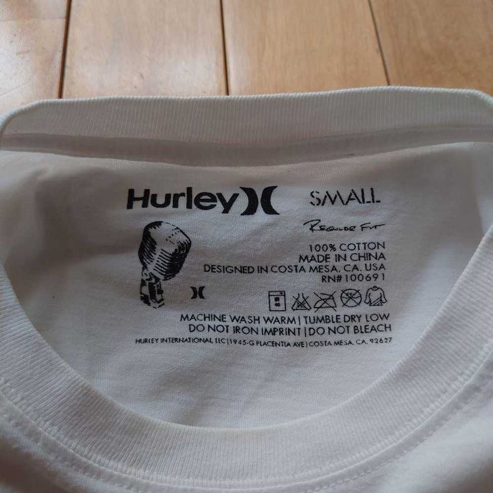 Harley Hurley T-shirt 00s vintage white men's S. - image 3