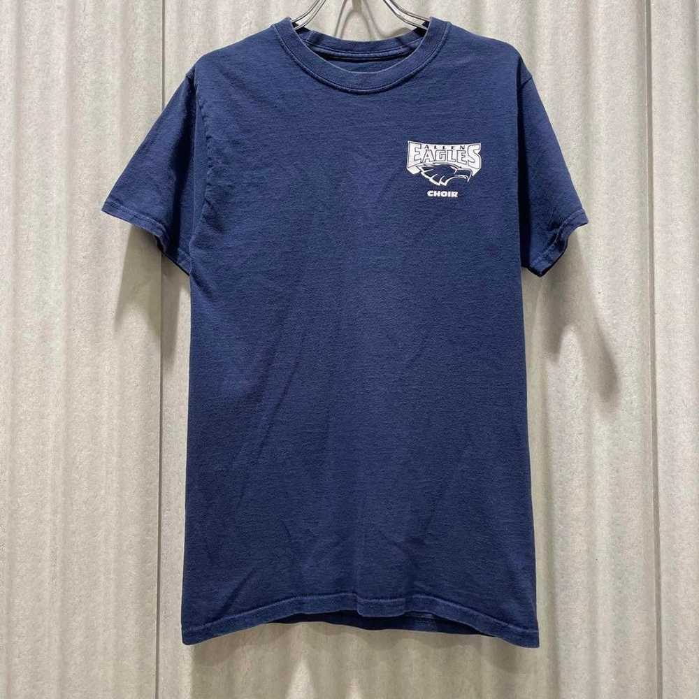 【】 USA Vintage Hanes EAGLES Printed T-Shirt - image 1