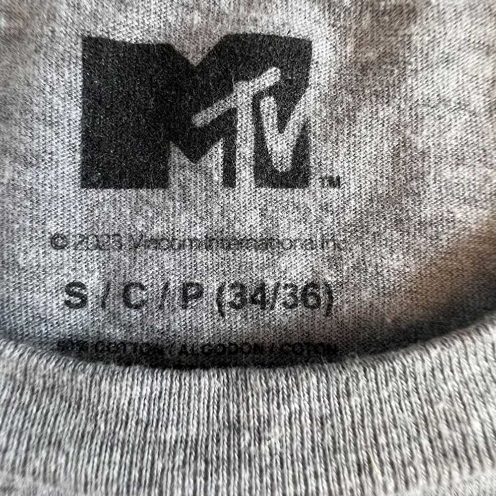 Vintage Gray MTV Music Television T-Shirt S - image 2