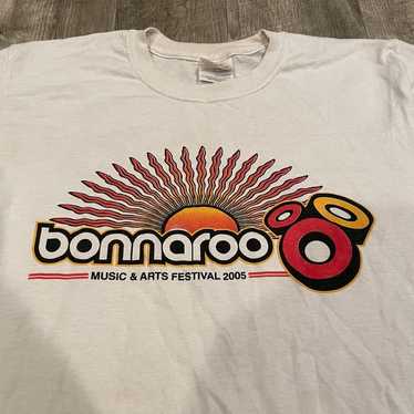 Vintage Y2K bonnaroo music festival band t shirt g