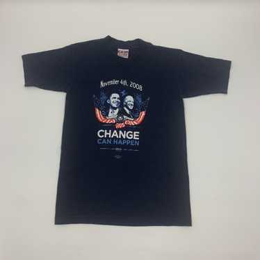 Vintage 2008 Barack Obama Joe Biden T-shirt size … - image 1