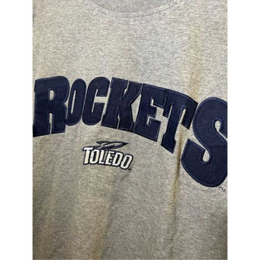 Vintage NWT Toledo Rockets Starter Embroidered Ts… - image 4