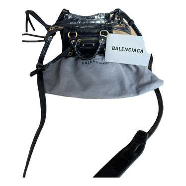 Balenciaga Classic Metalic leather handbag