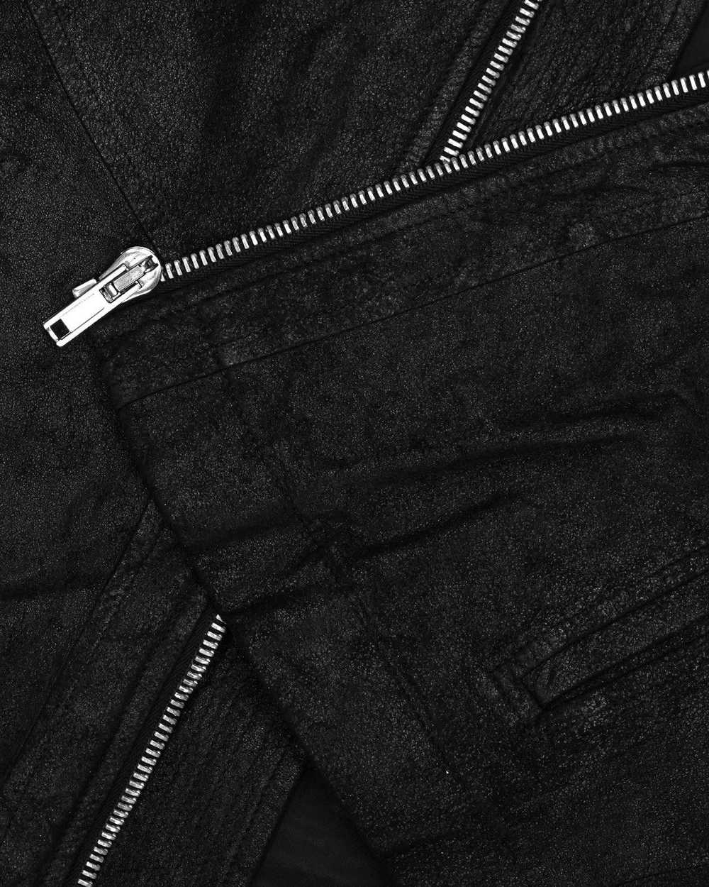 Rick Owens Rick Owens Blistered Leather Jacket - image 10