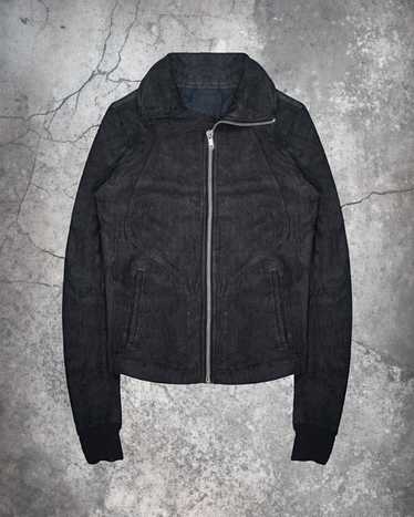 Rick Owens Rick Owens Blistered Leather Jacket - image 1