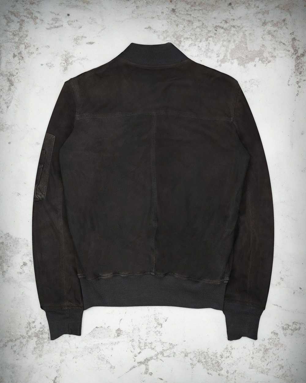 Rick Owens Rick Owens Blistered Leather Bomber Ja… - image 2