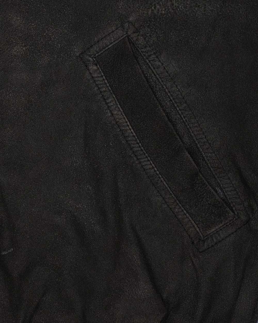 Rick Owens Rick Owens Blistered Leather Bomber Ja… - image 7