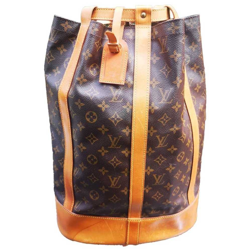 Louis Vuitton Randonnée cloth backpack - image 1