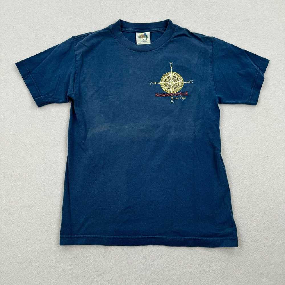 Vintage Margaritaville Shirt Size Small Blue Shor… - image 1