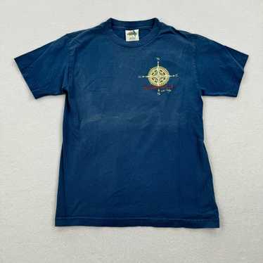 Vintage Margaritaville Shirt Size Small Blue Shor… - image 1