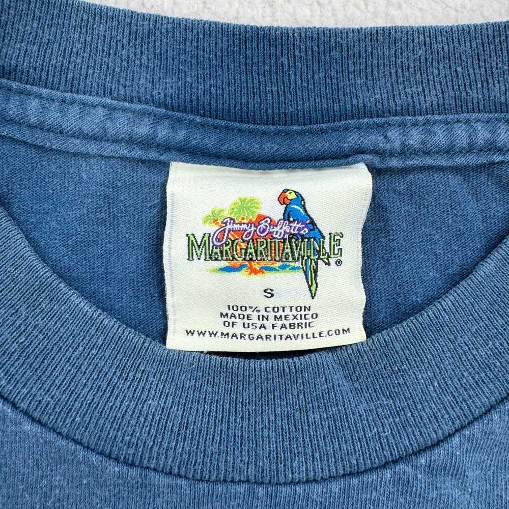 Vintage Margaritaville Shirt Size Small Blue Shor… - image 3