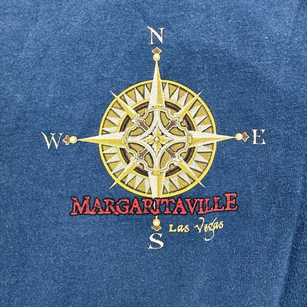 Vintage Margaritaville Shirt Size Small Blue Shor… - image 5