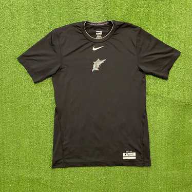 Florida Marlins Nike Pro Fitted Shirt